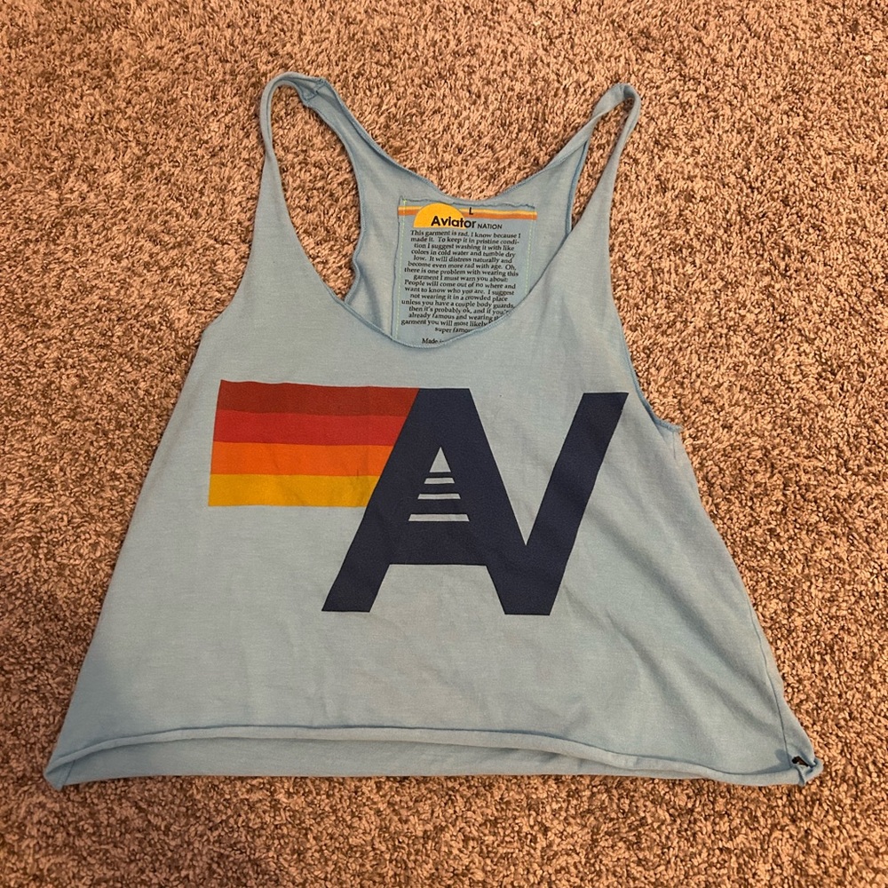 Aviator nation tank top